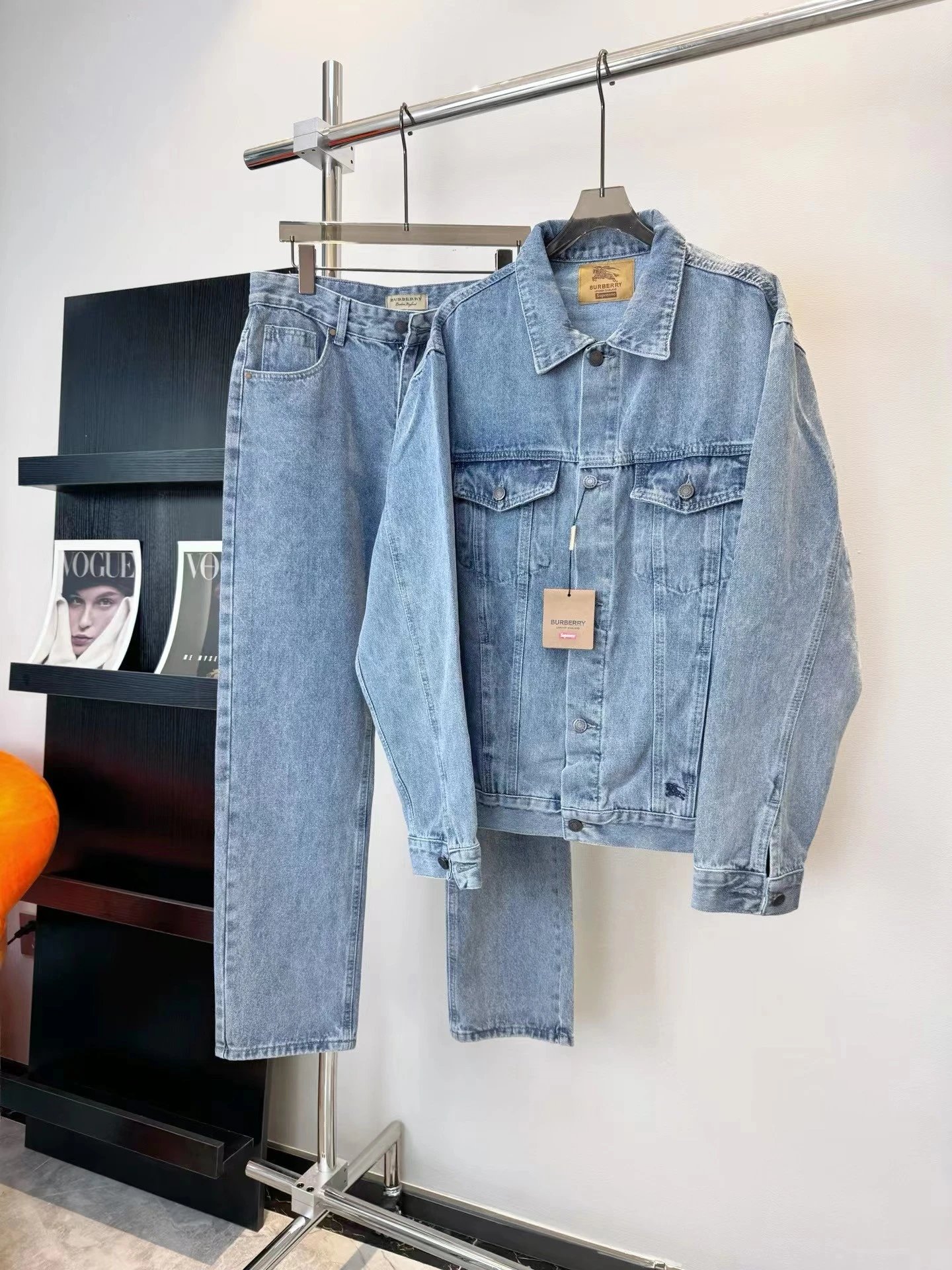 Supreme X Burberry Track Suit