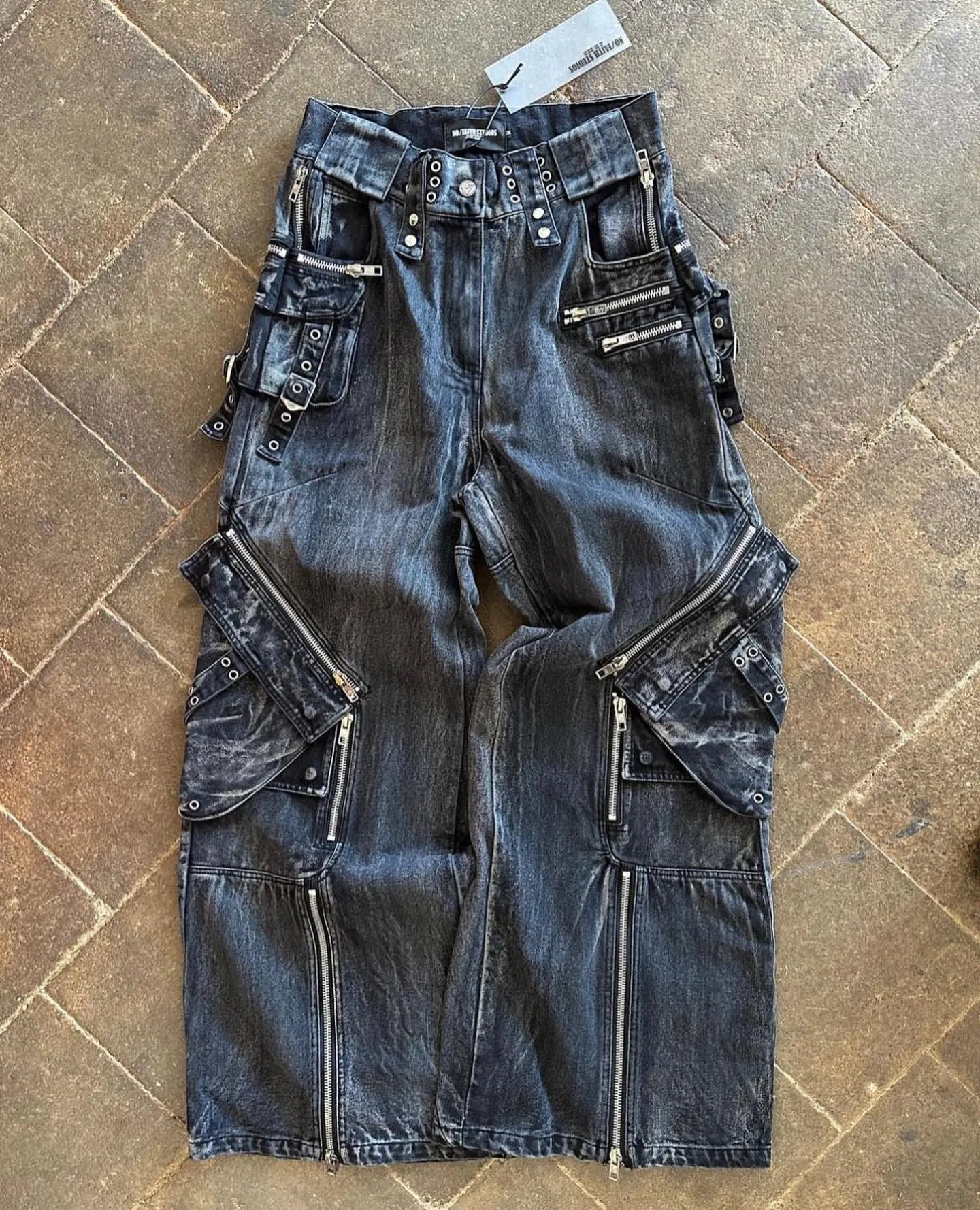 NoFaithStudios Heavy Cargos Denim