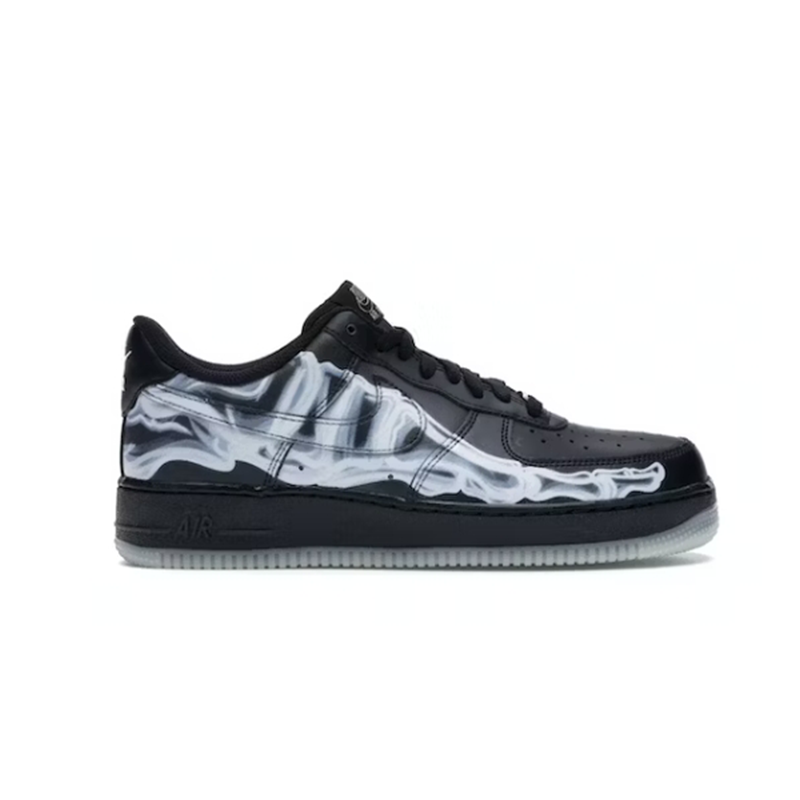 Force 1 Black Skeleton Halloween