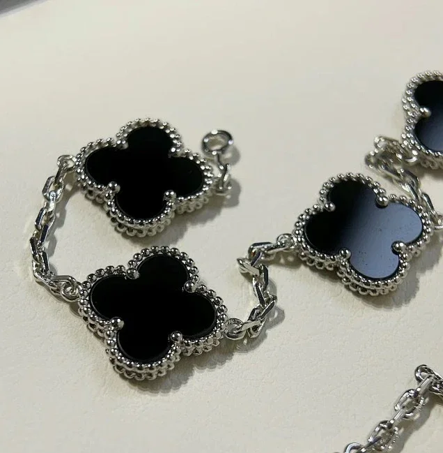 Van Cleef & Arpels Steel Color Chain
