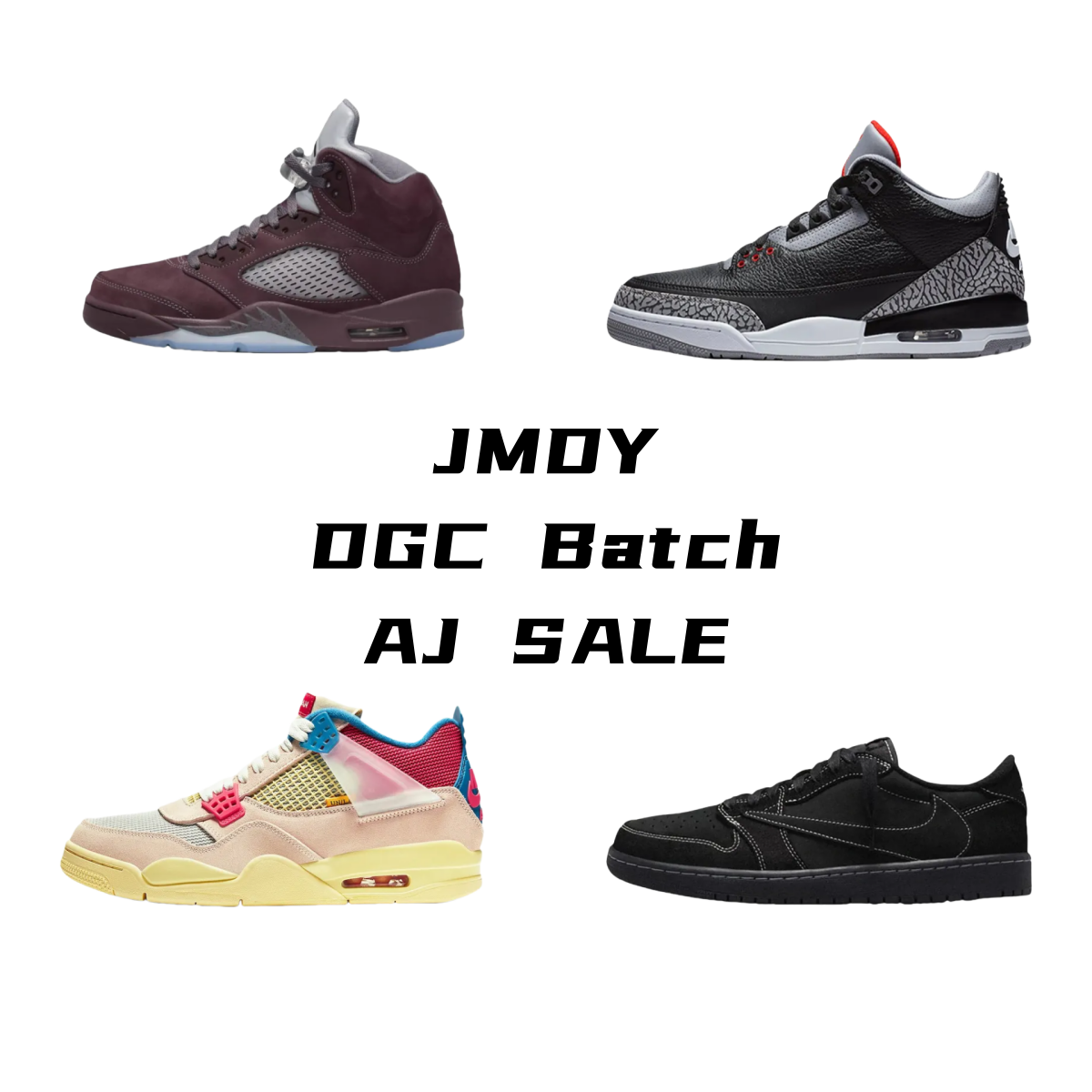 Air Jordan 1/2/3/4/5/11