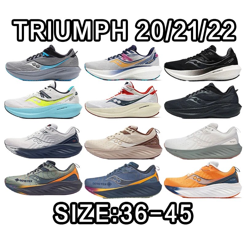 Saucony Triumph 20/21/22 Size:36-45