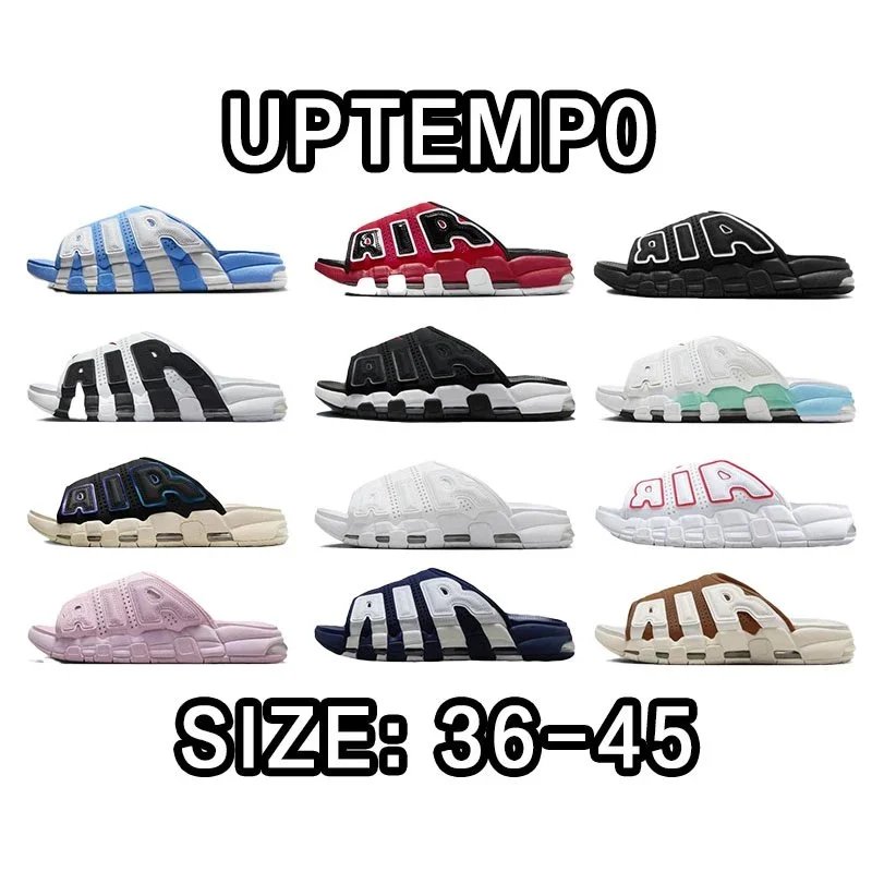 Nike Slides Uptempo Size:36-45