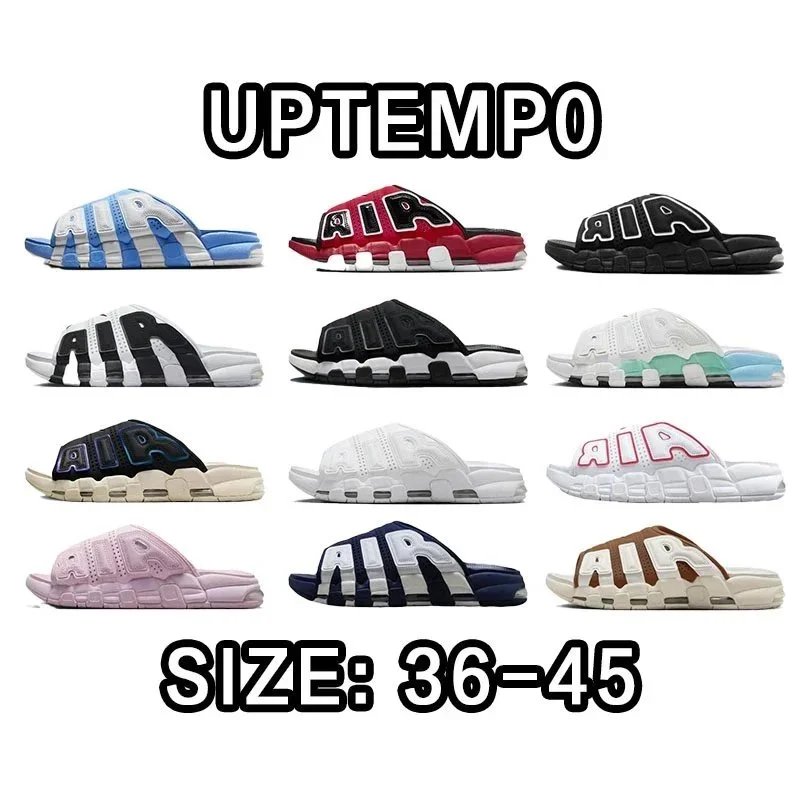 Nike Slides Uptempo Size:36-45