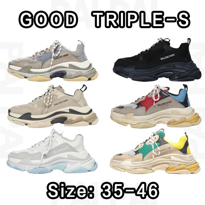 Balenciaga Triple Good B Batch S Size：35-46