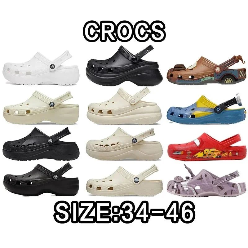 Crocs Slides Size：34-46