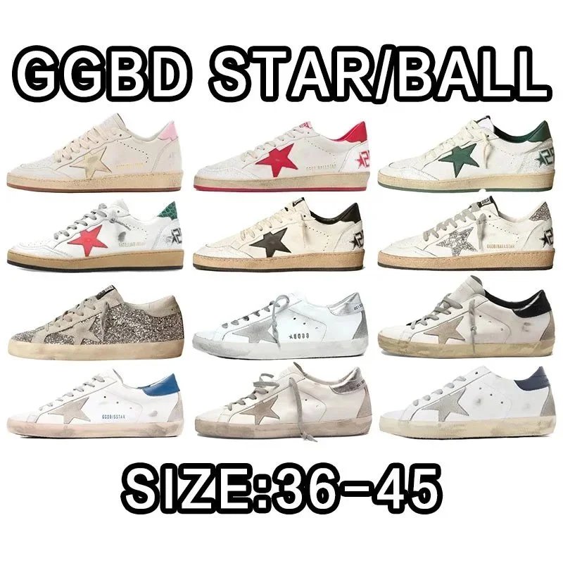 Golden Goose Ball-Star/Sup-Star Size:35-45