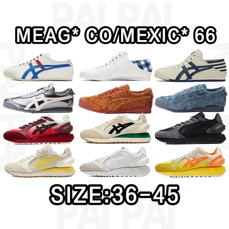 Asics Onetsuka Tiger/Moage/Mexico Size:35-45