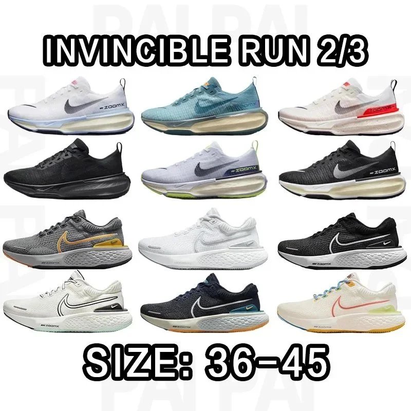 Nike Zoom×Invncible Run 2/3 Size:36-45